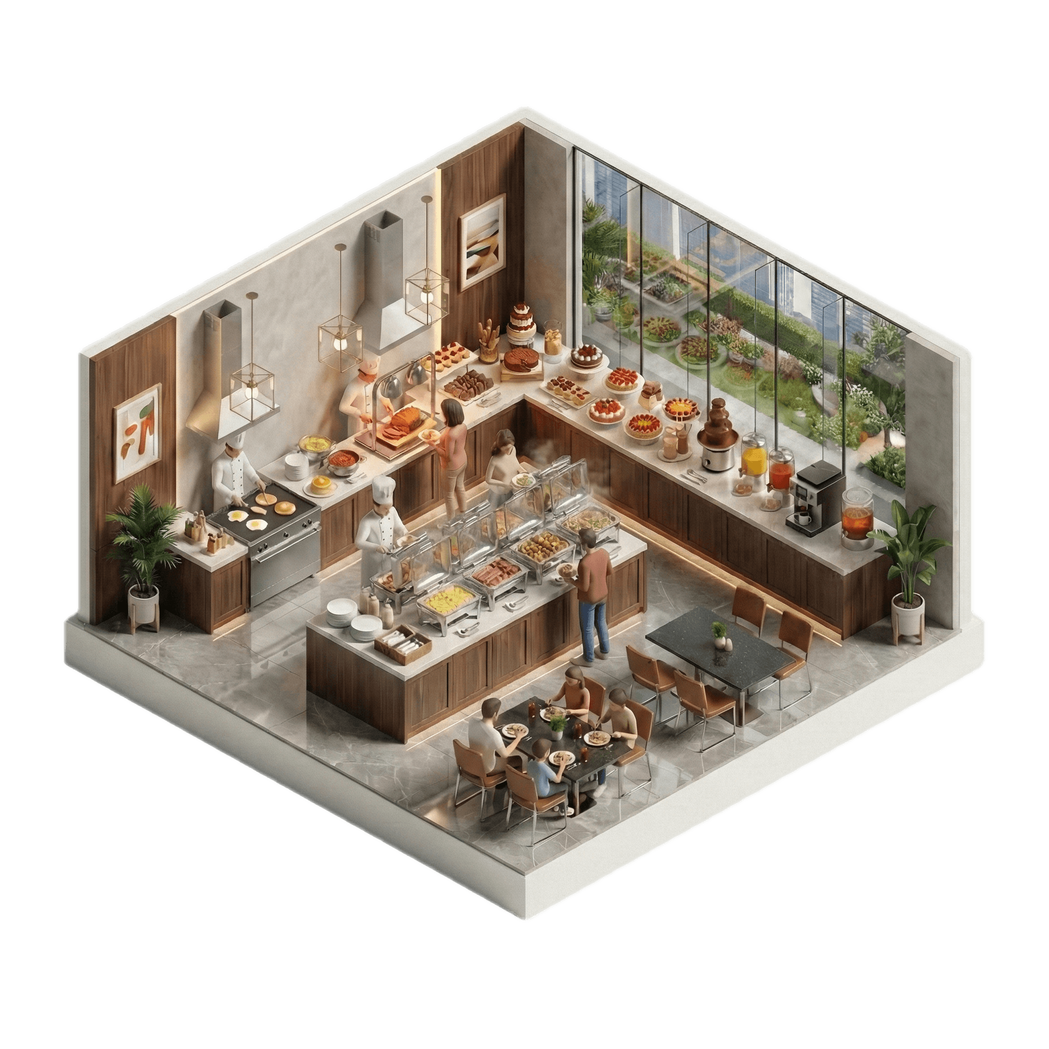 Rush Buffet — buffet-style dining experience